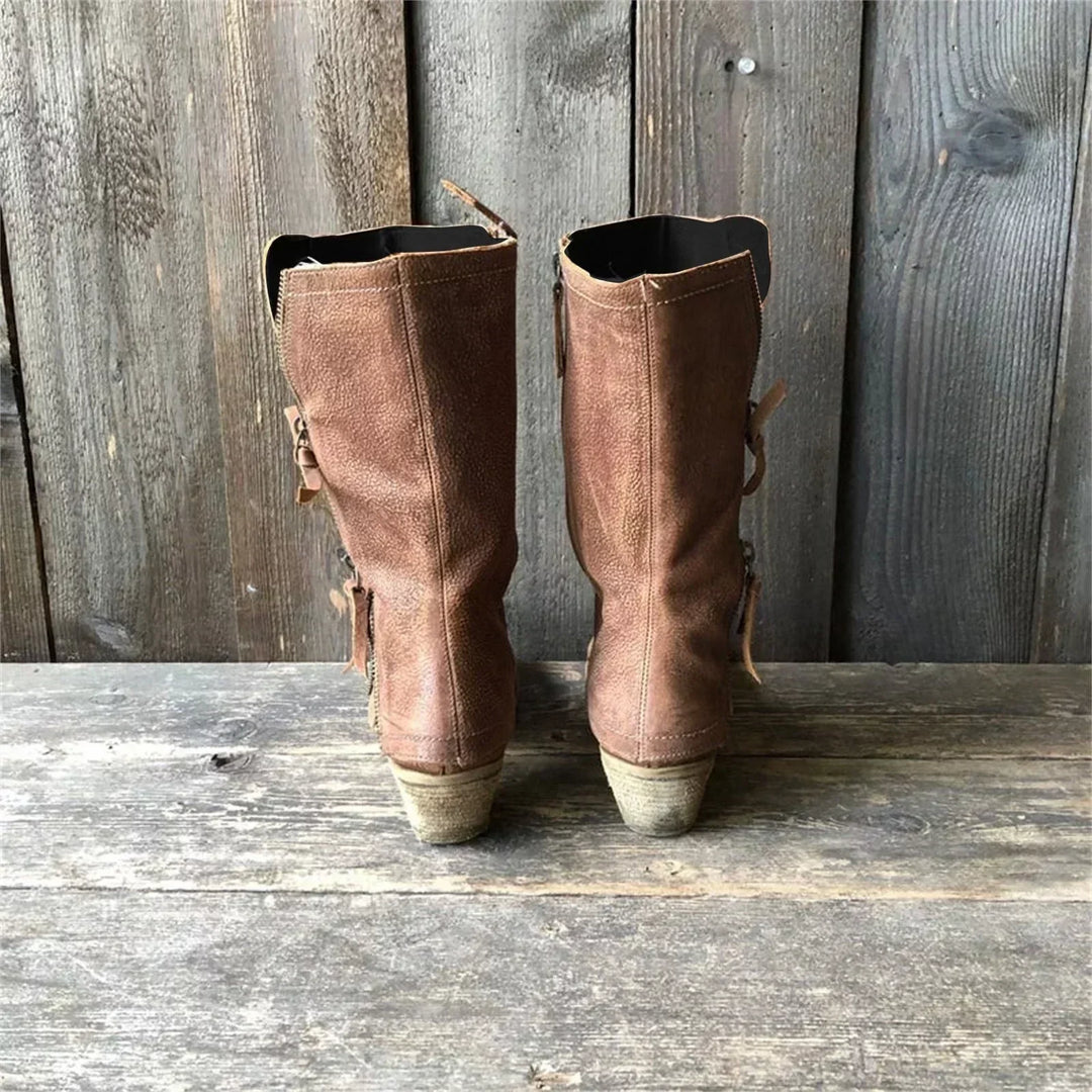 Blake - Trendy Knee High Boots