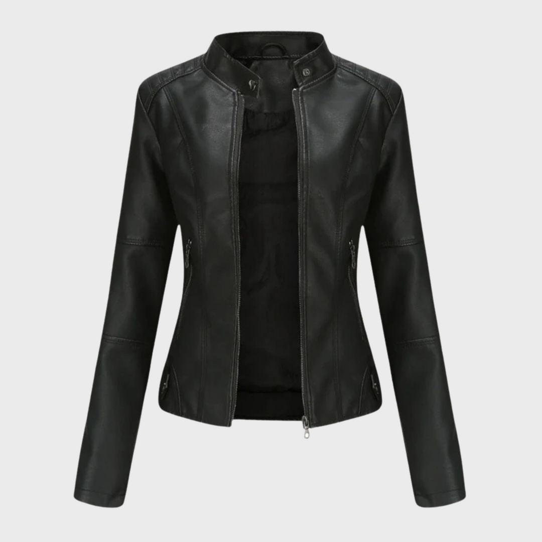 Sophia - Casual Leather Jacket
