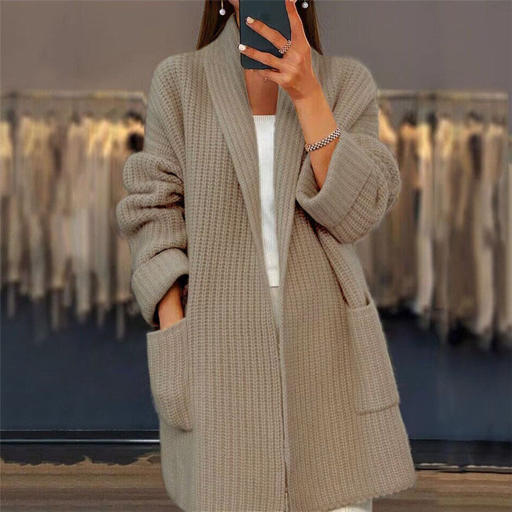 Helen – Everyday Cozy Cardigan with Pockets