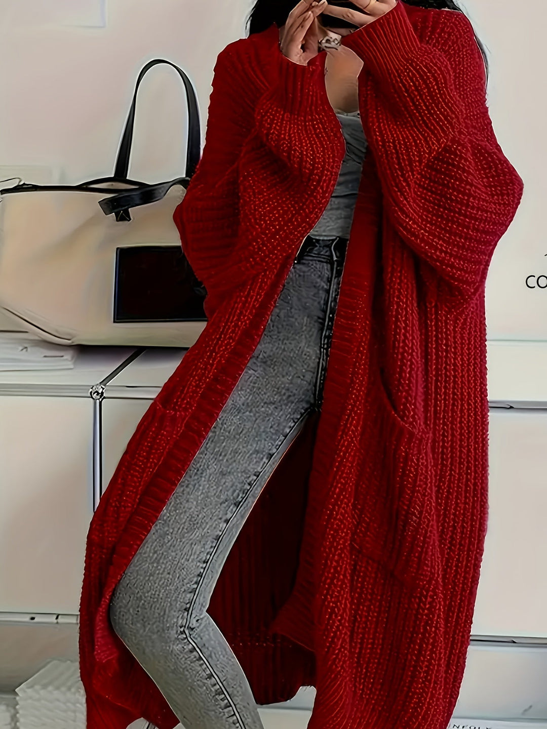 Sophie – Warm Embrace Longline Cardigan