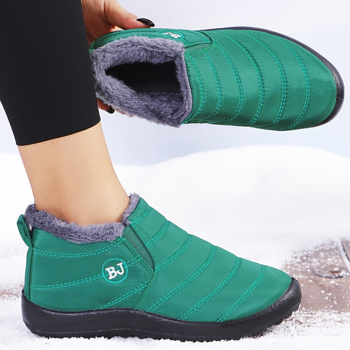 Eloise - Cozy Winter Slip-On Boots