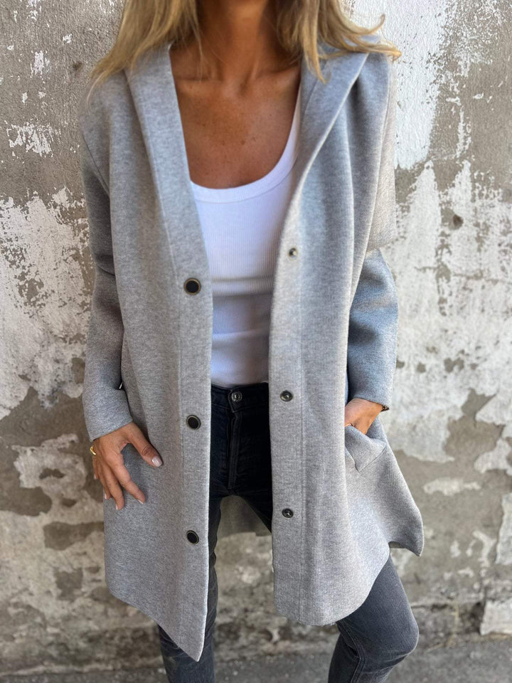 Lindsay – Button-Up Comfort Jacket with Pockets