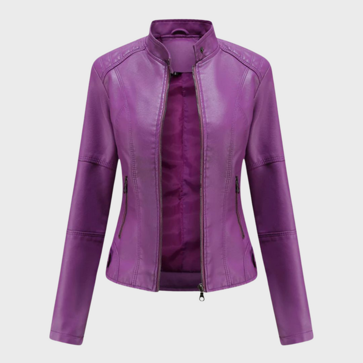 Sophia - Casual Leather Jacket