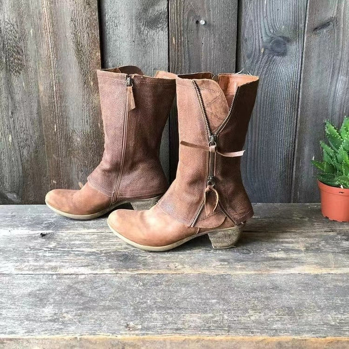 Blake - Trendy Knee High Boots
