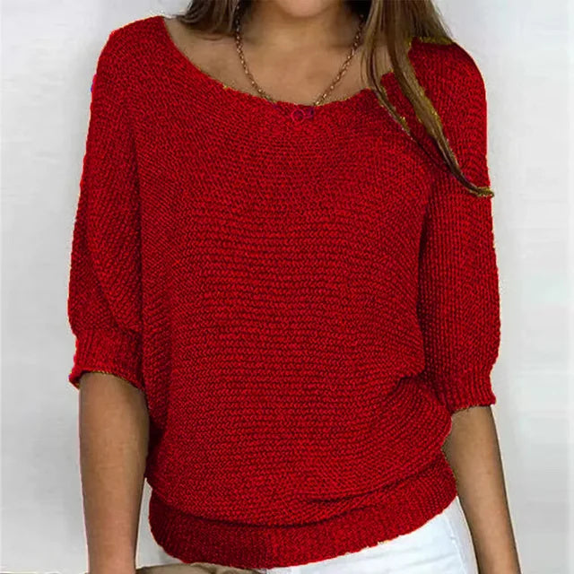 Julie - Relaxed Knit Top