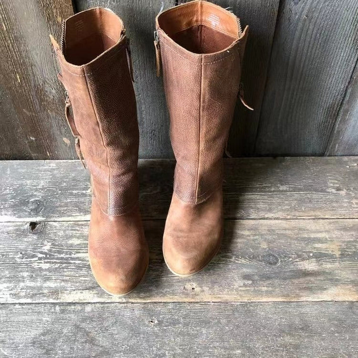 Blake - Trendy Knee High Boots