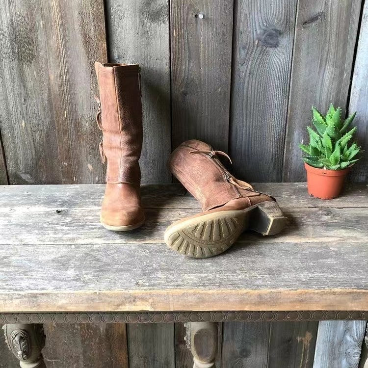 Blake - Trendy Knee High Boots