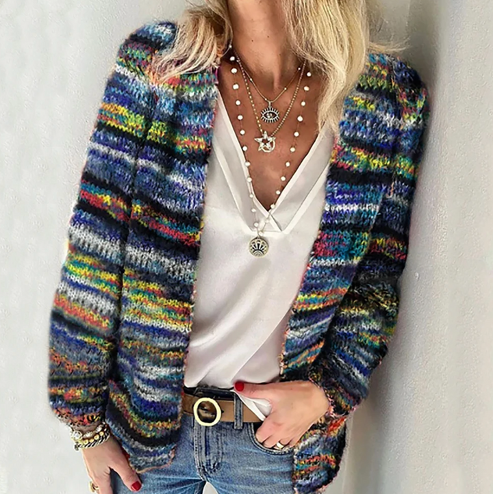 Scarlet – Vibrant Everyday Knit Cardigan
