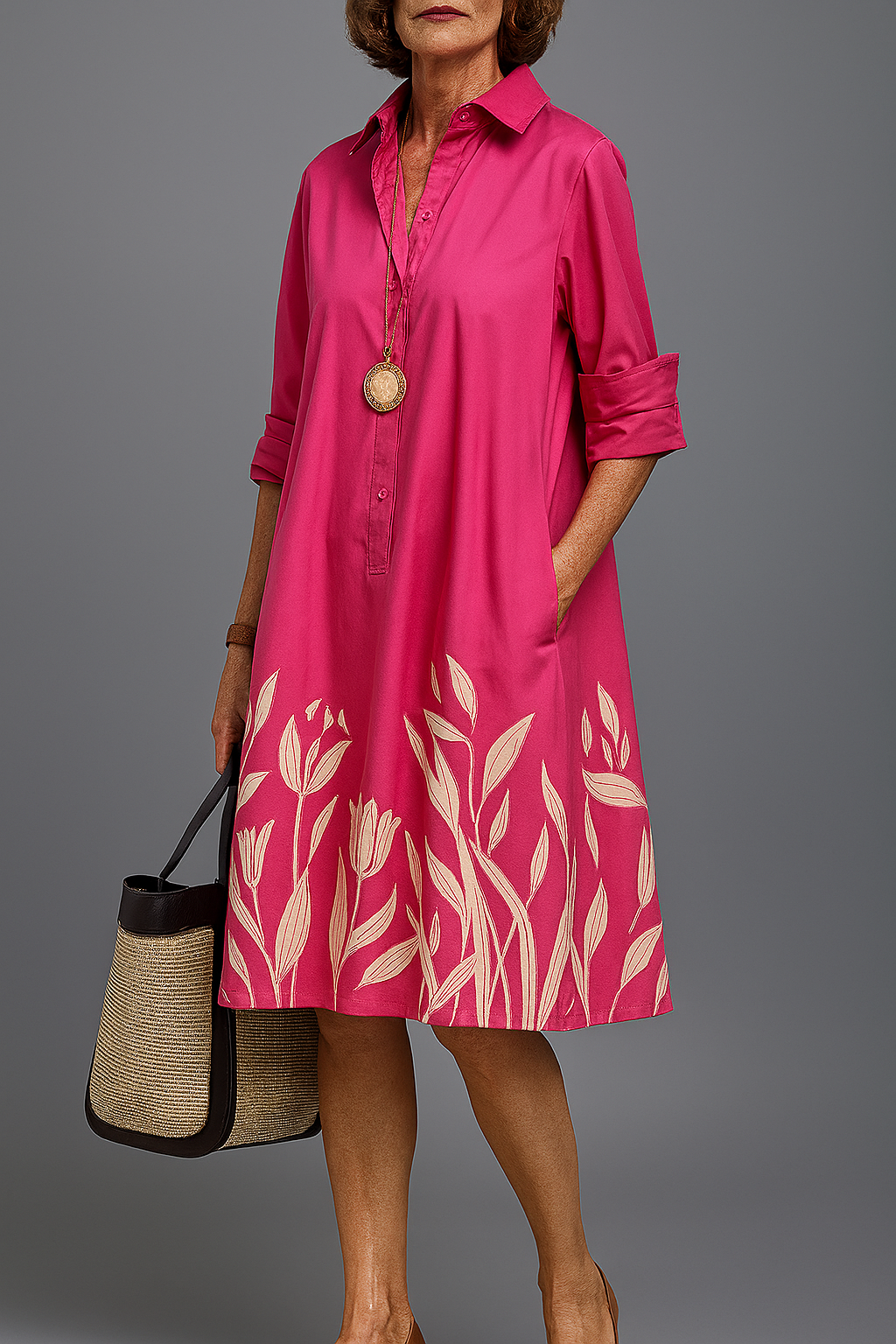 Liane | Luxury Midi Dress for Undisputed Elegance