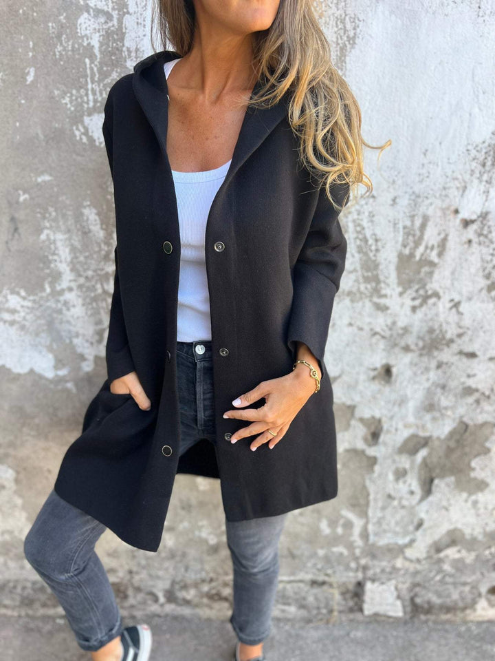 Lindsay – Button-Up Comfort Jacket with Pockets