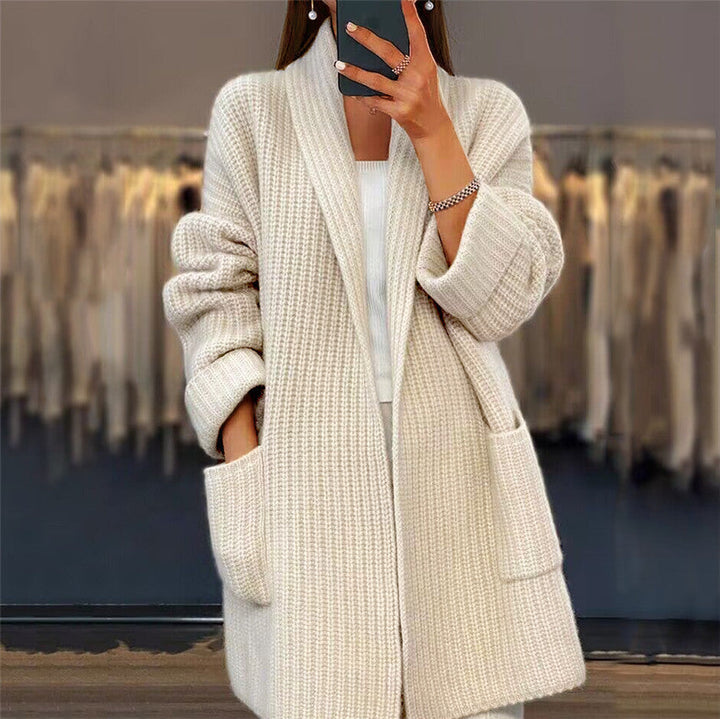 Helen – Everyday Cozy Cardigan with Pockets