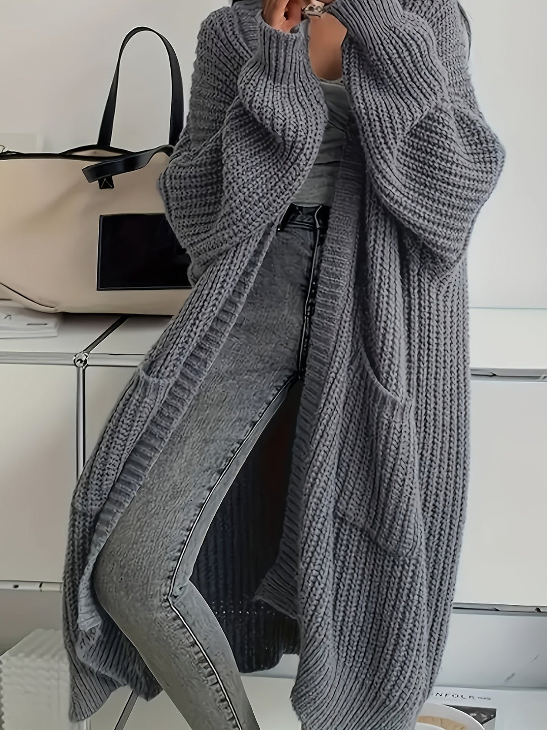 Sophie – Warm Embrace Longline Cardigan
