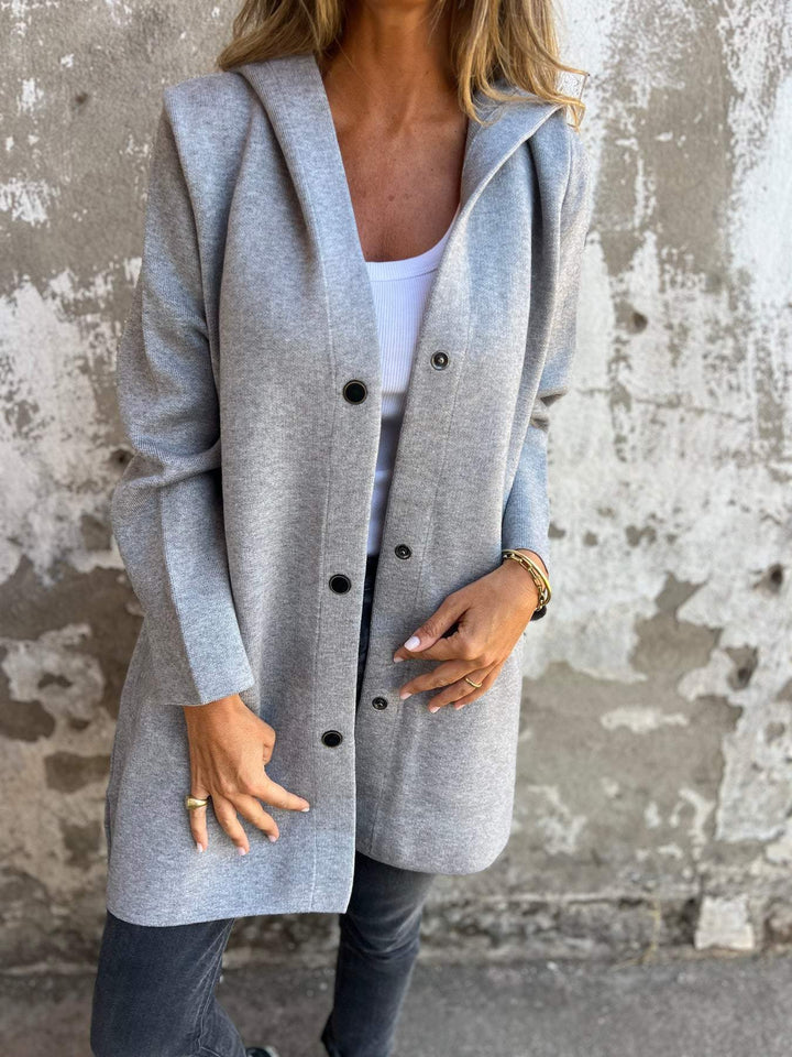 Lindsay – Button-Up Comfort Jacket with Pockets