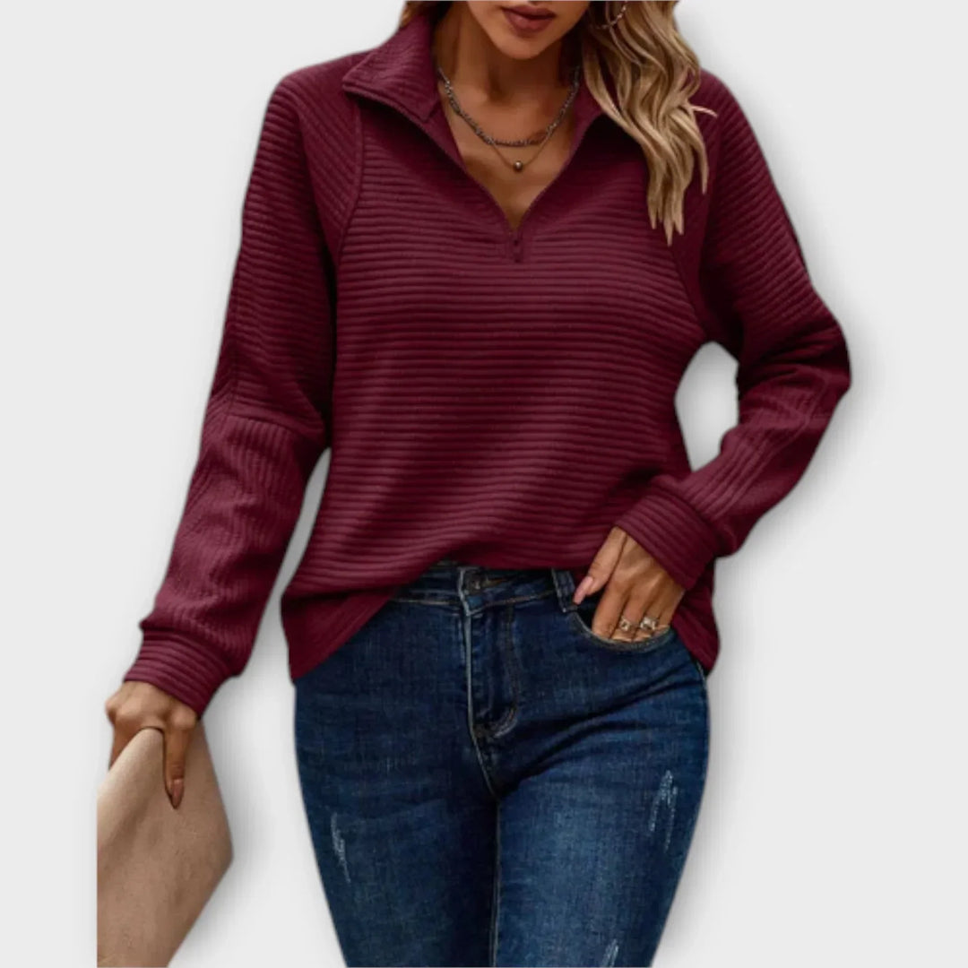 Alana - Half-Zip Pullover