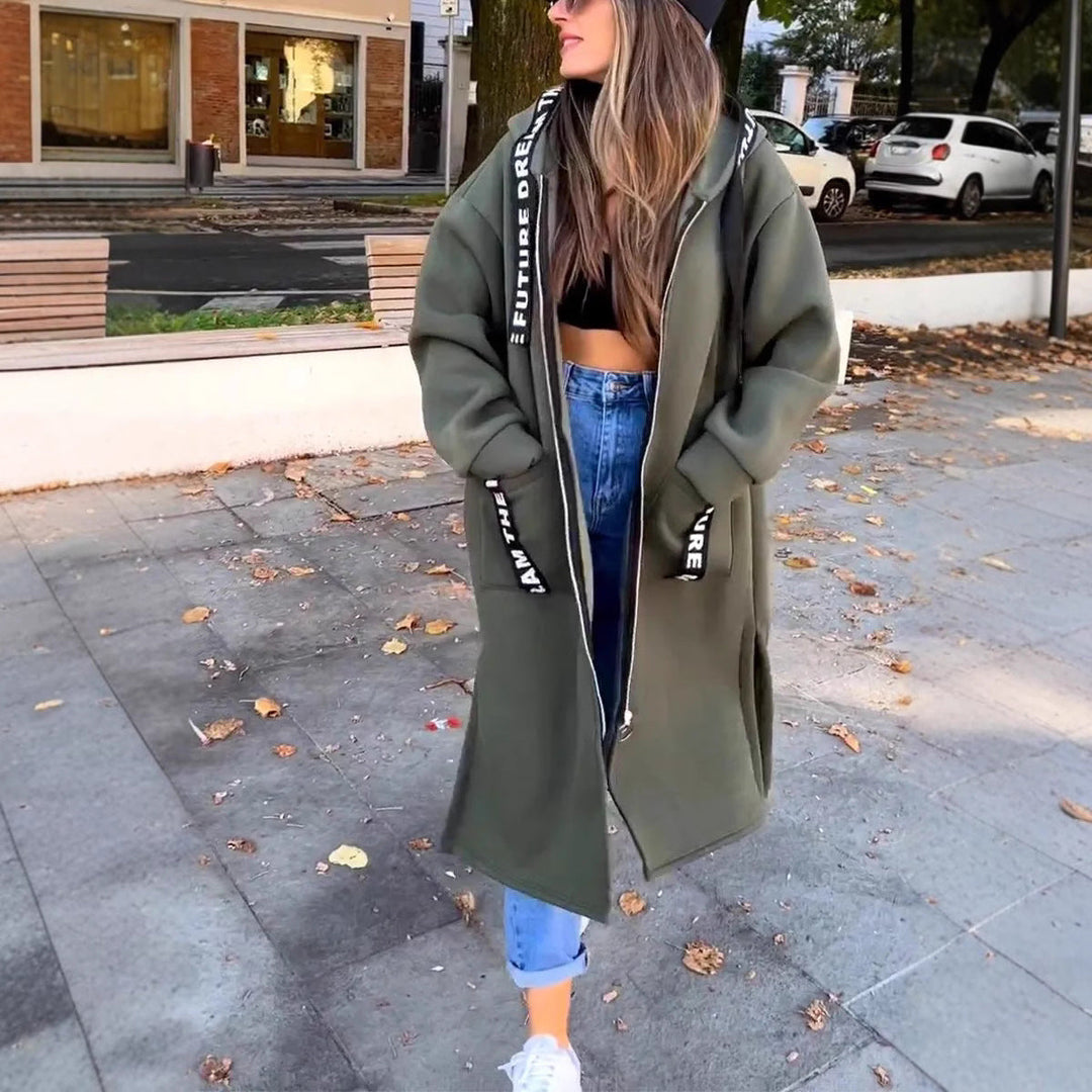 Dania – Oversized Hoodie Coat