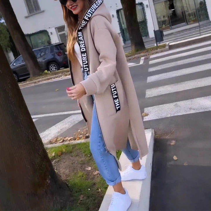 Dania – Oversized Hoodie Coat