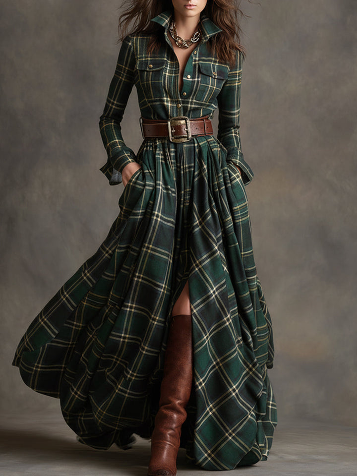 Darcy - Classic Heritage Plaid Dress