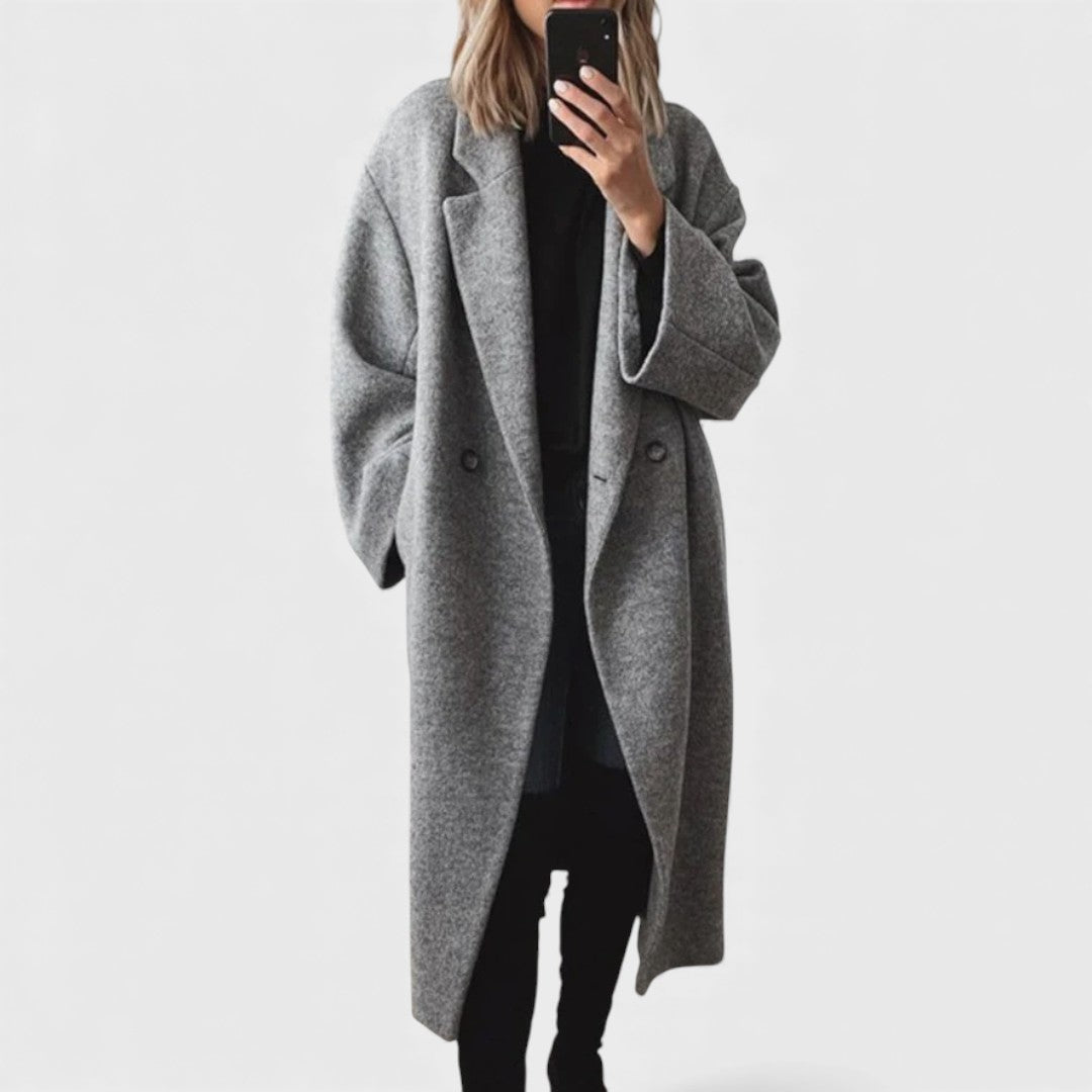 Elena - Comfortable Long Coat