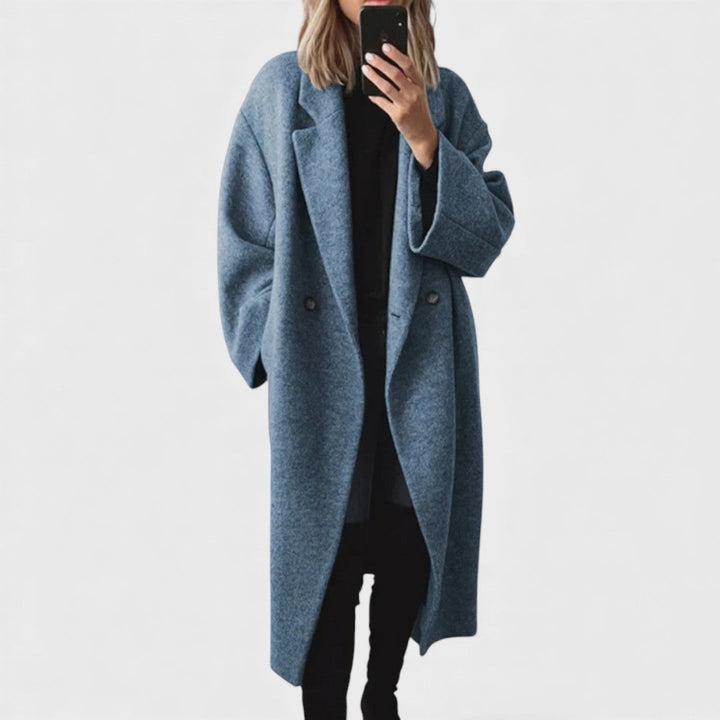Elena - Comfortable Long Coat