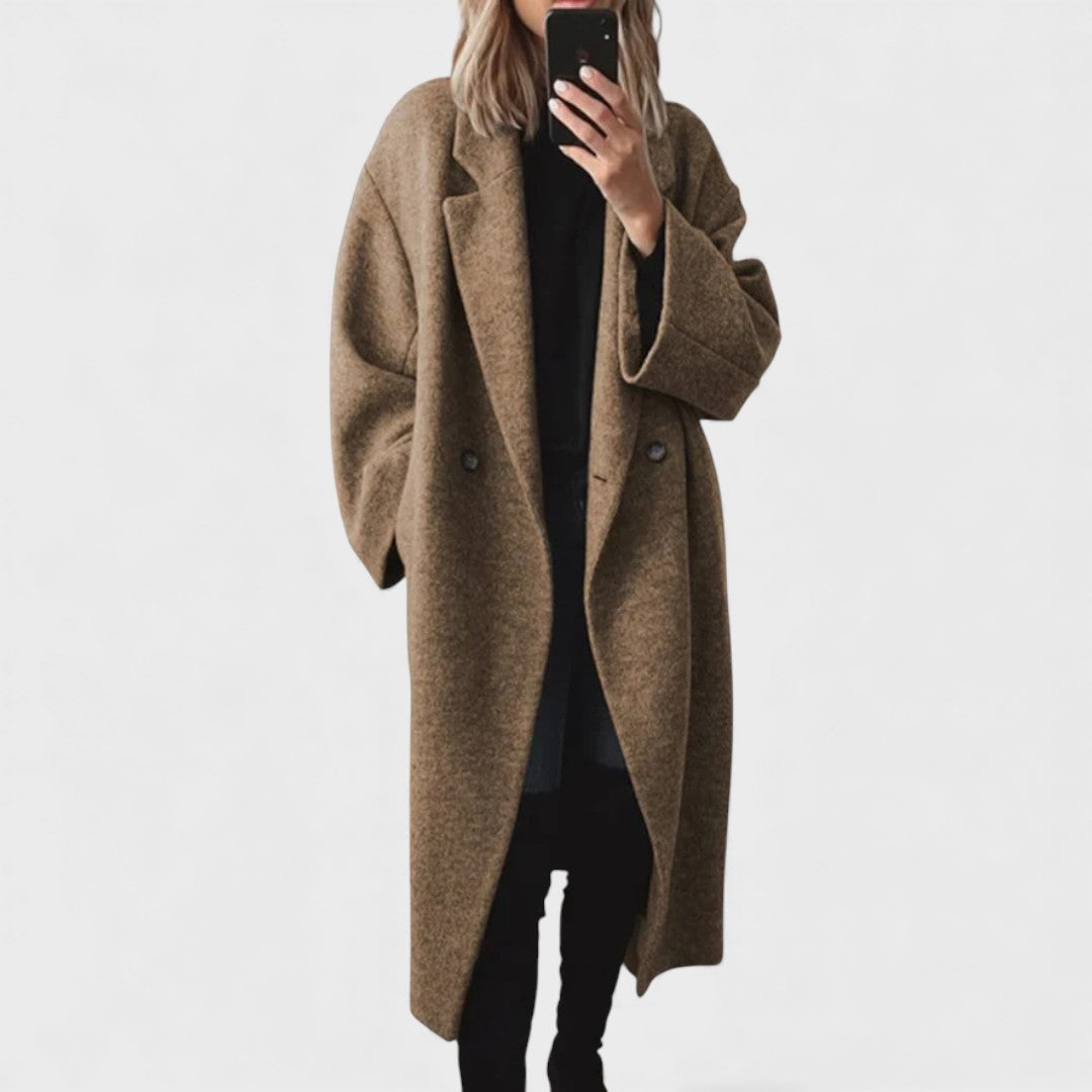 Elena - Comfortable Long Coat