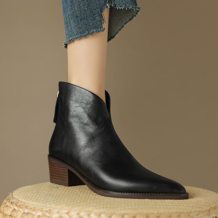 Imara - Low Heel Boots