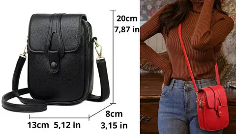 Amine™ | Retro Leather Bag