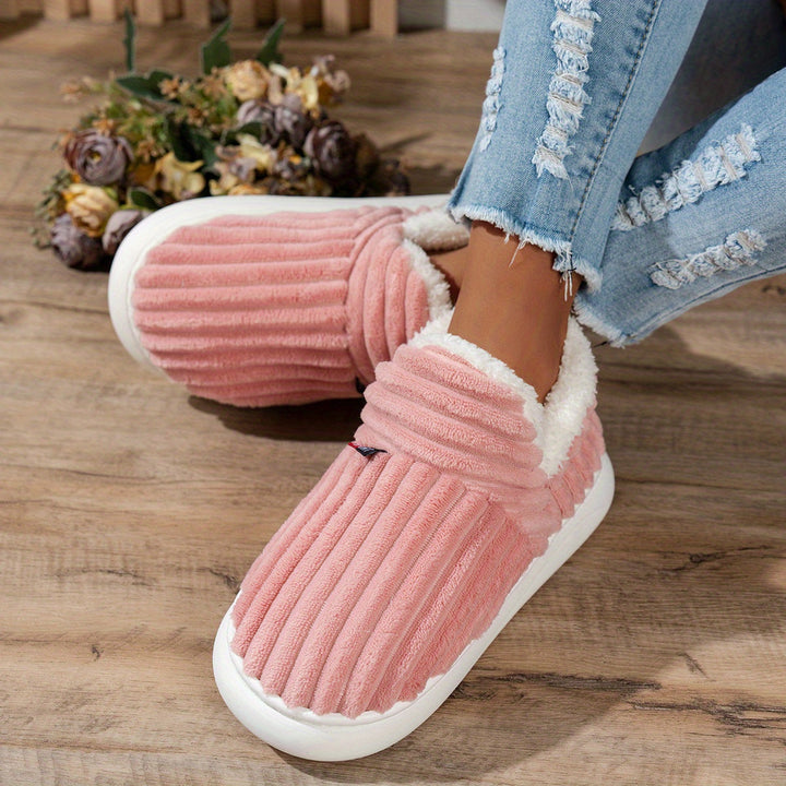 Azalea - Cozy Step Plush House Slippers