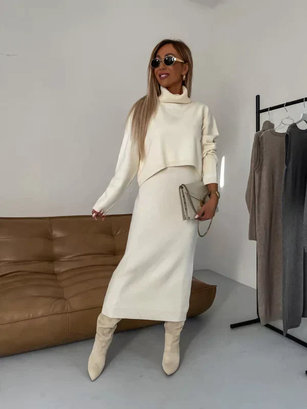 Amara – Cozy Layers Two-Piece Outfit