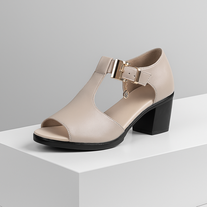 Mira - Elegant Open-Toe Heel