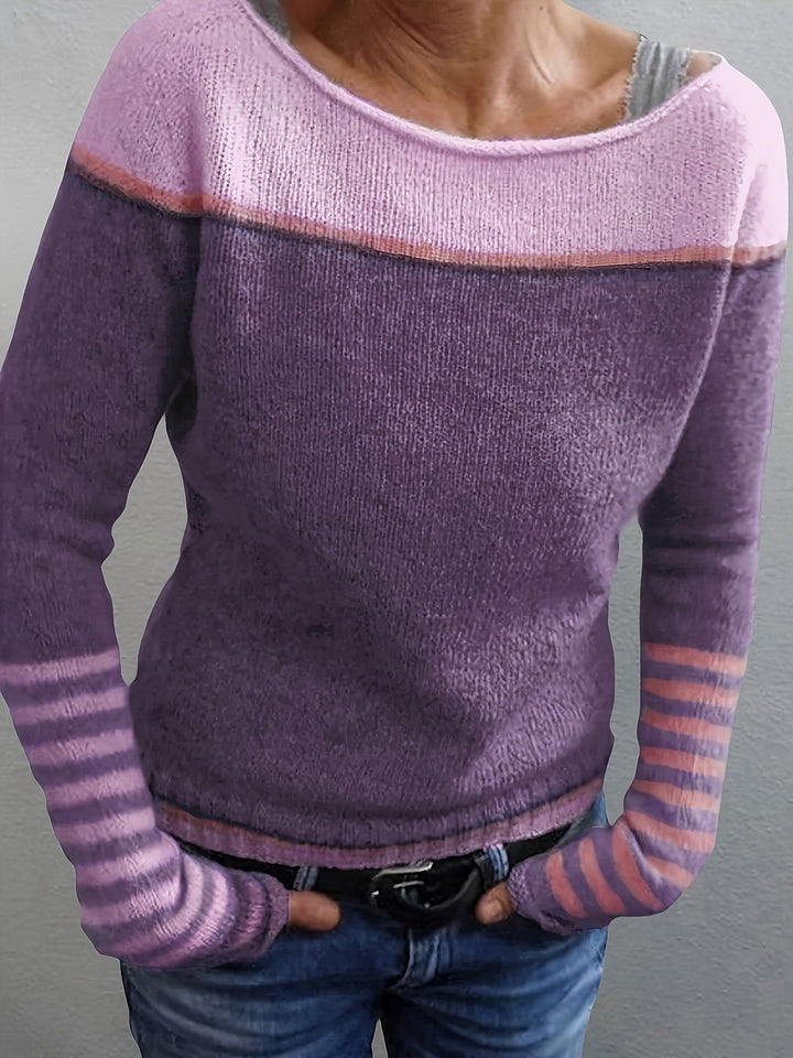 Catherine – Classic Striped Sweater