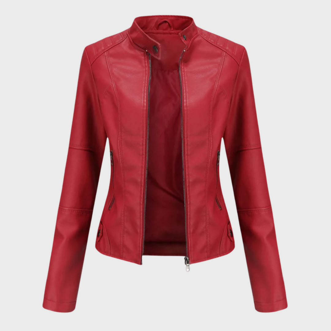 Sophia - Casual Leather Jacket