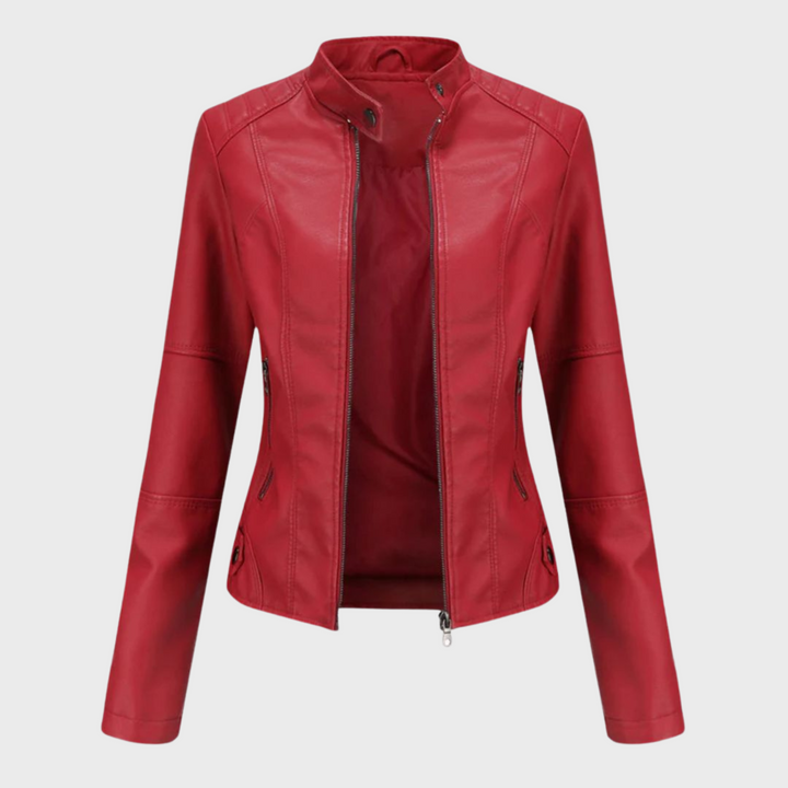 Sophia - Casual Leather Jacket