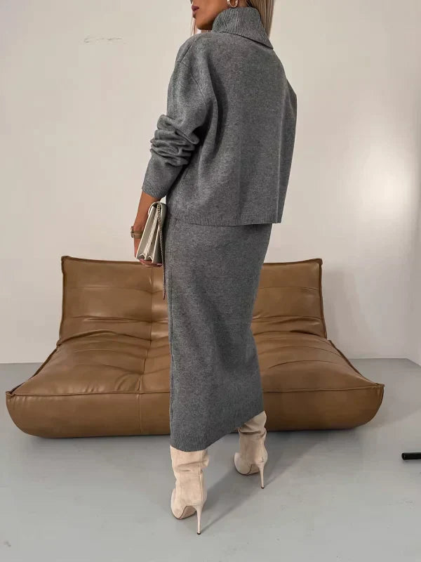 Amara – Cozy Layers Two-Piece Outfit
