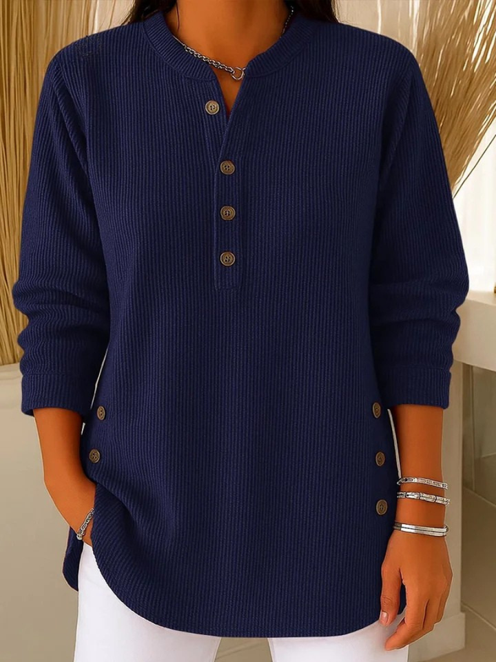 Eden - Button Henley Tunic