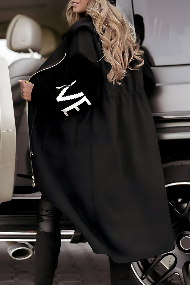 Kallie – Elegant Hooded Jacket