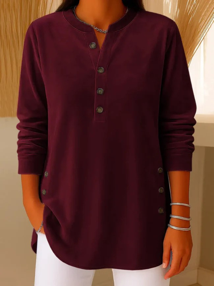 Liana - Soft Button Tunic
