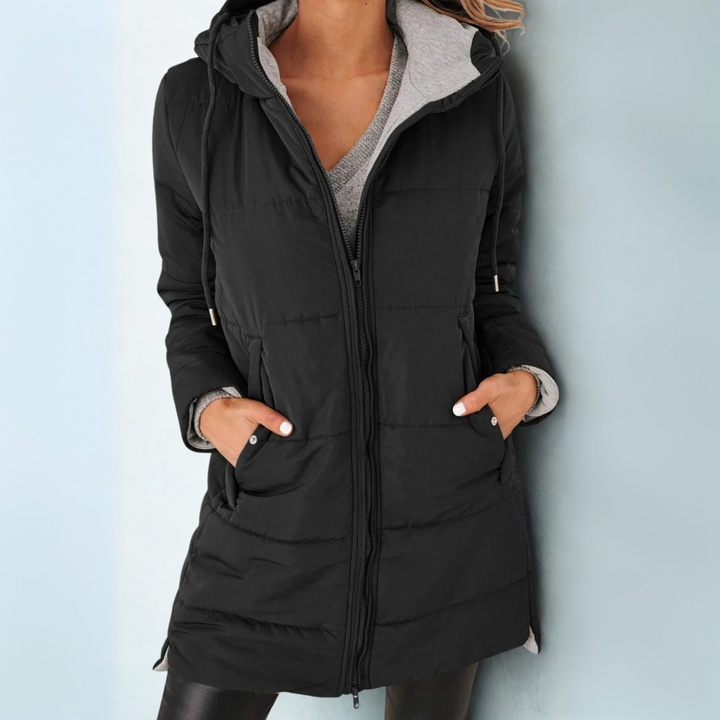 Chasie - Casual Hooded Puffer Down Jacket