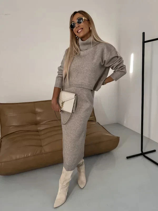 Amara – Cozy Layers Two-Piece Outfit