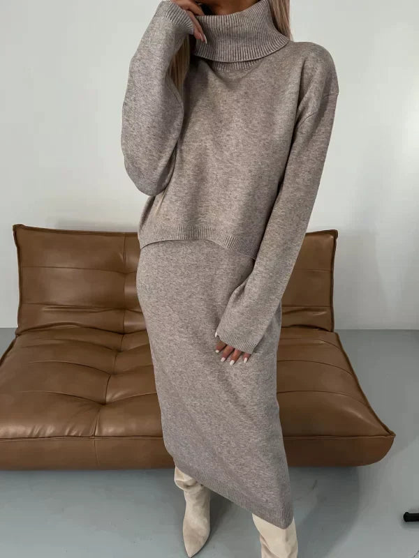 Amara – Cozy Layers Two-Piece Outfit