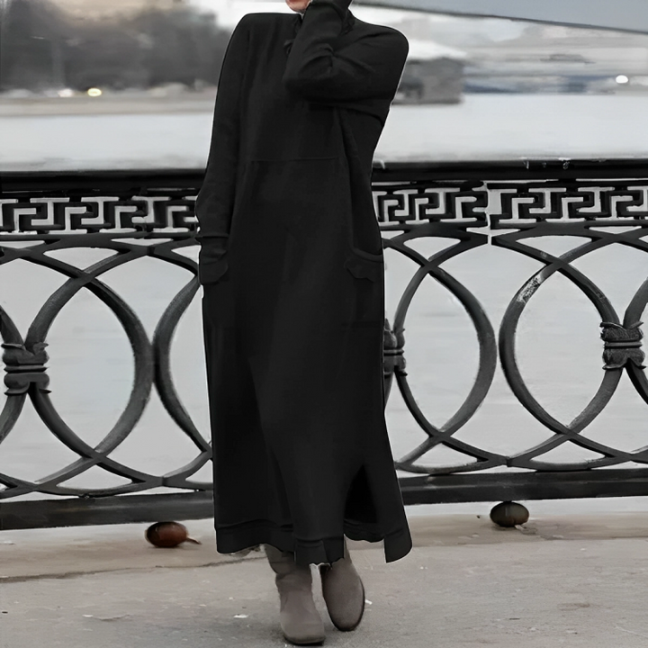 Katie – Refined Cozy Seasonal Dress