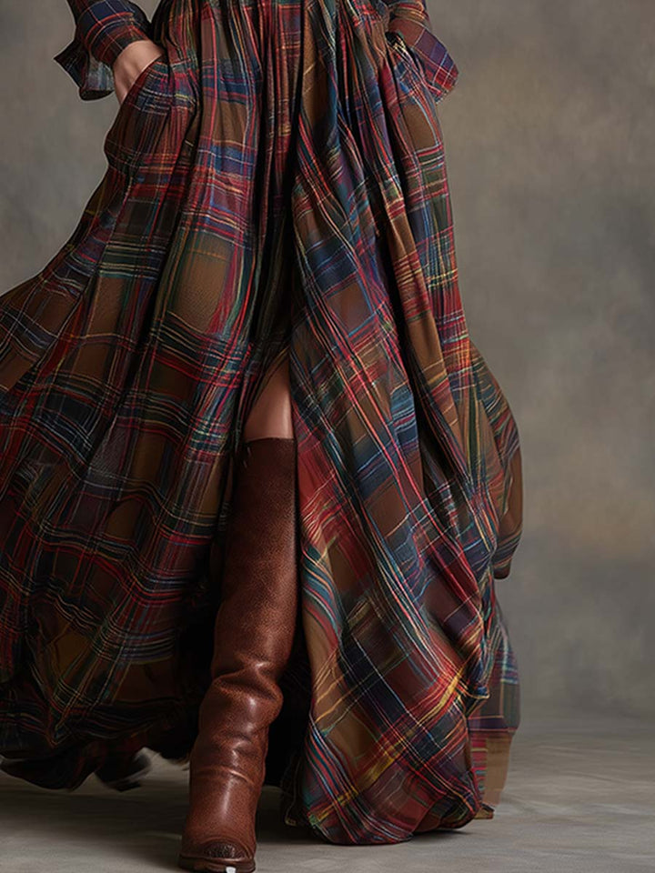 Darcy - Classic Heritage Plaid Dress