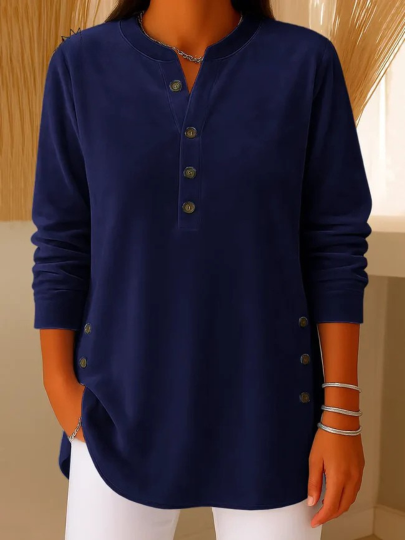 Liana - Soft Button Tunic