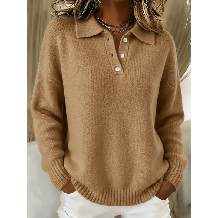 Harleth - Relaxed Polo Sweater