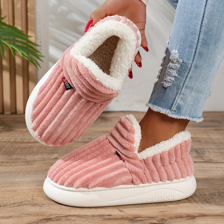 Azalea - Cozy Step Plush House Slippers