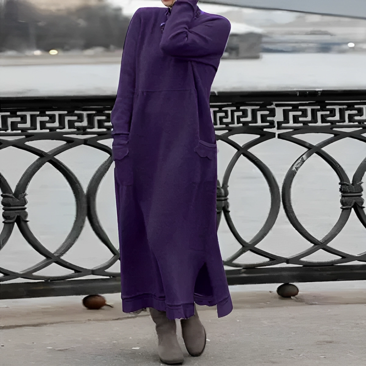 Katie – Refined Cozy Seasonal Dress