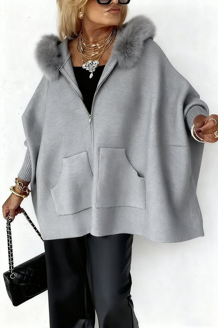 Felisse - Premium Coat with Fur Collar