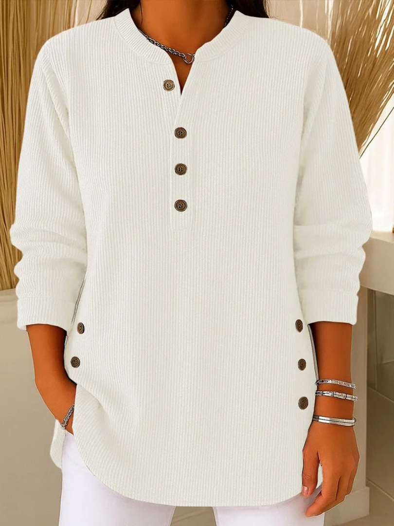 Eden - Button Henley Tunic