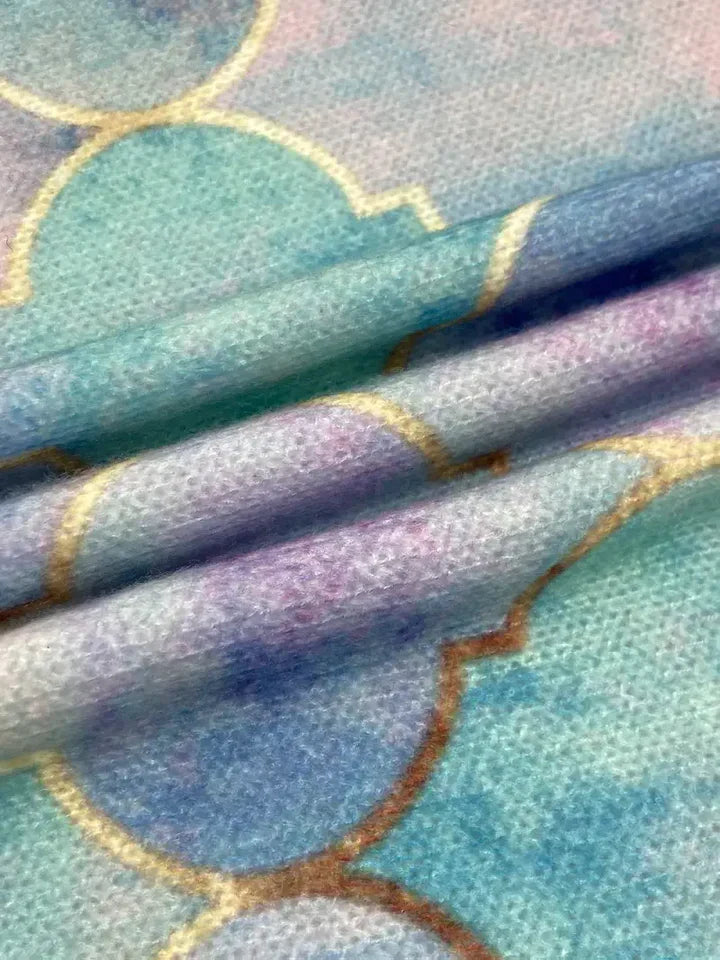 Marina - Mosaic High-Neck Sweater