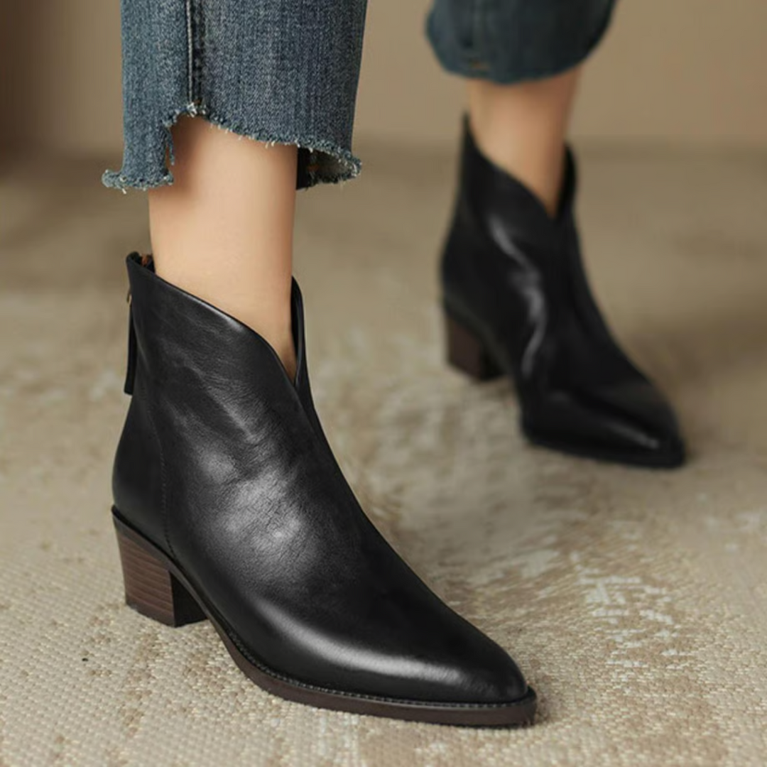Imara - Low Heel Boots