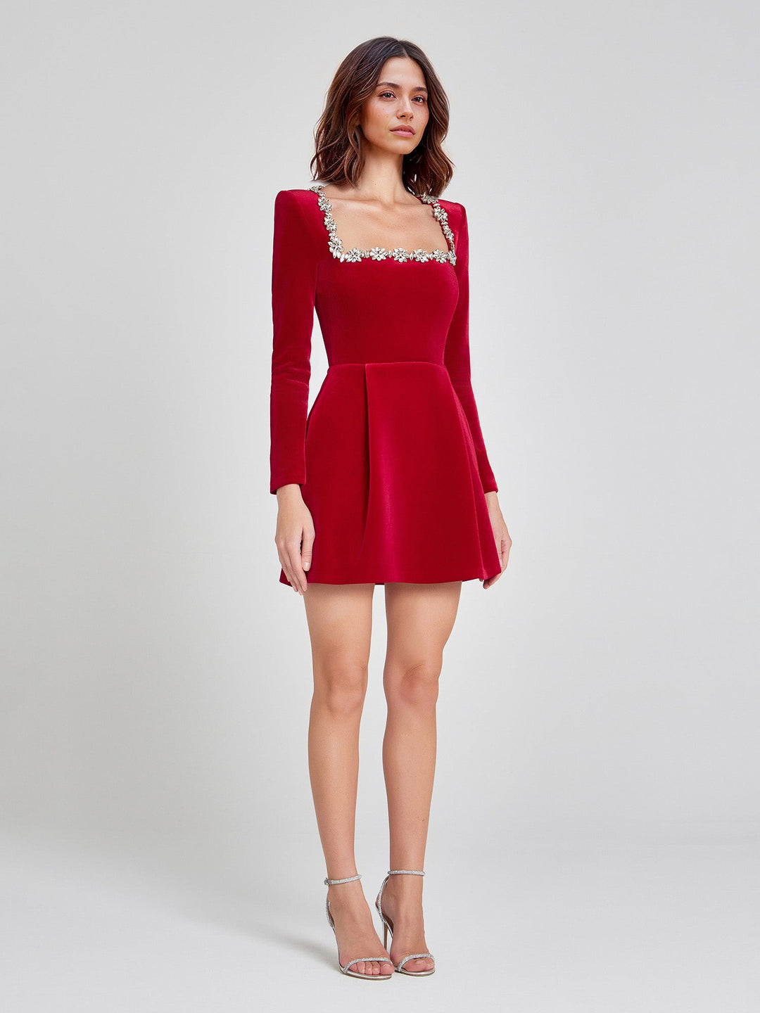 Zephira - Velvet Mini Dress